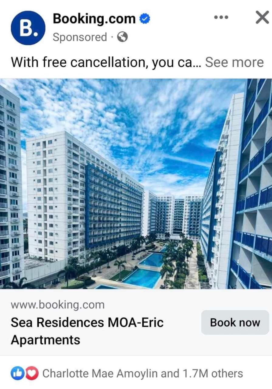 Sea Residences Moa-Eric Apartments Manila Bagian luar foto